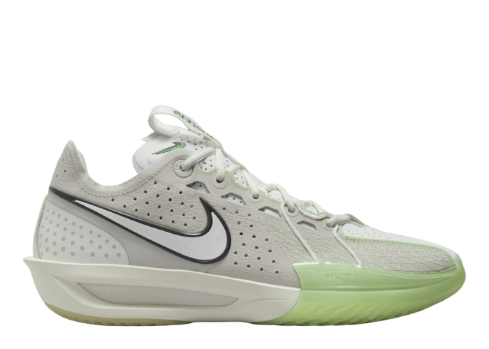 NIKE AIR ZOOM G.T. CUT3 ホワイト/グレー/パープル Size 18 - Nike Air Zoom GT Cut 3 Vapor Green White Grey